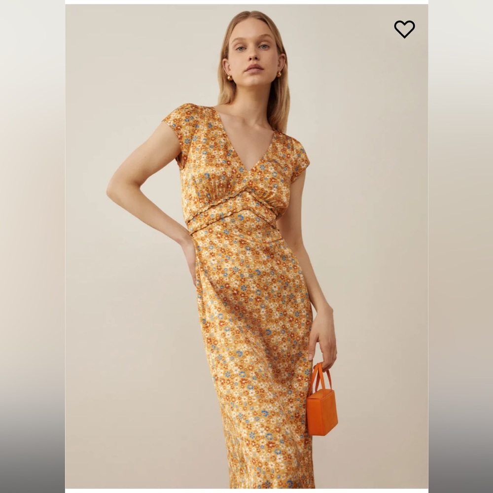 Reformation Kaye Dress in Junie
